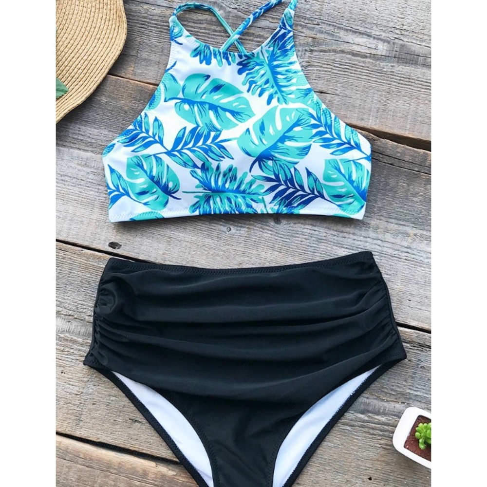High waisted Cupshe bikini